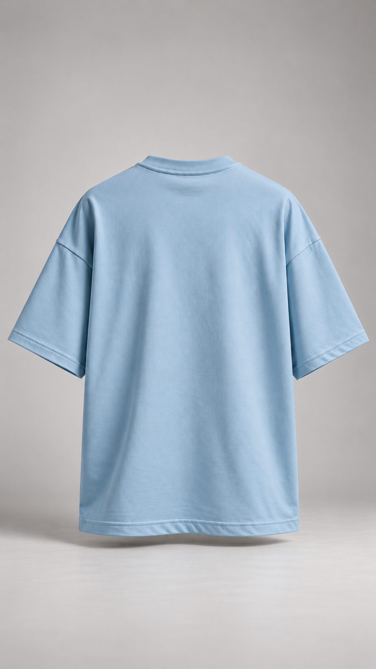 Essentials Baby Blue Unisex Oversized Tee