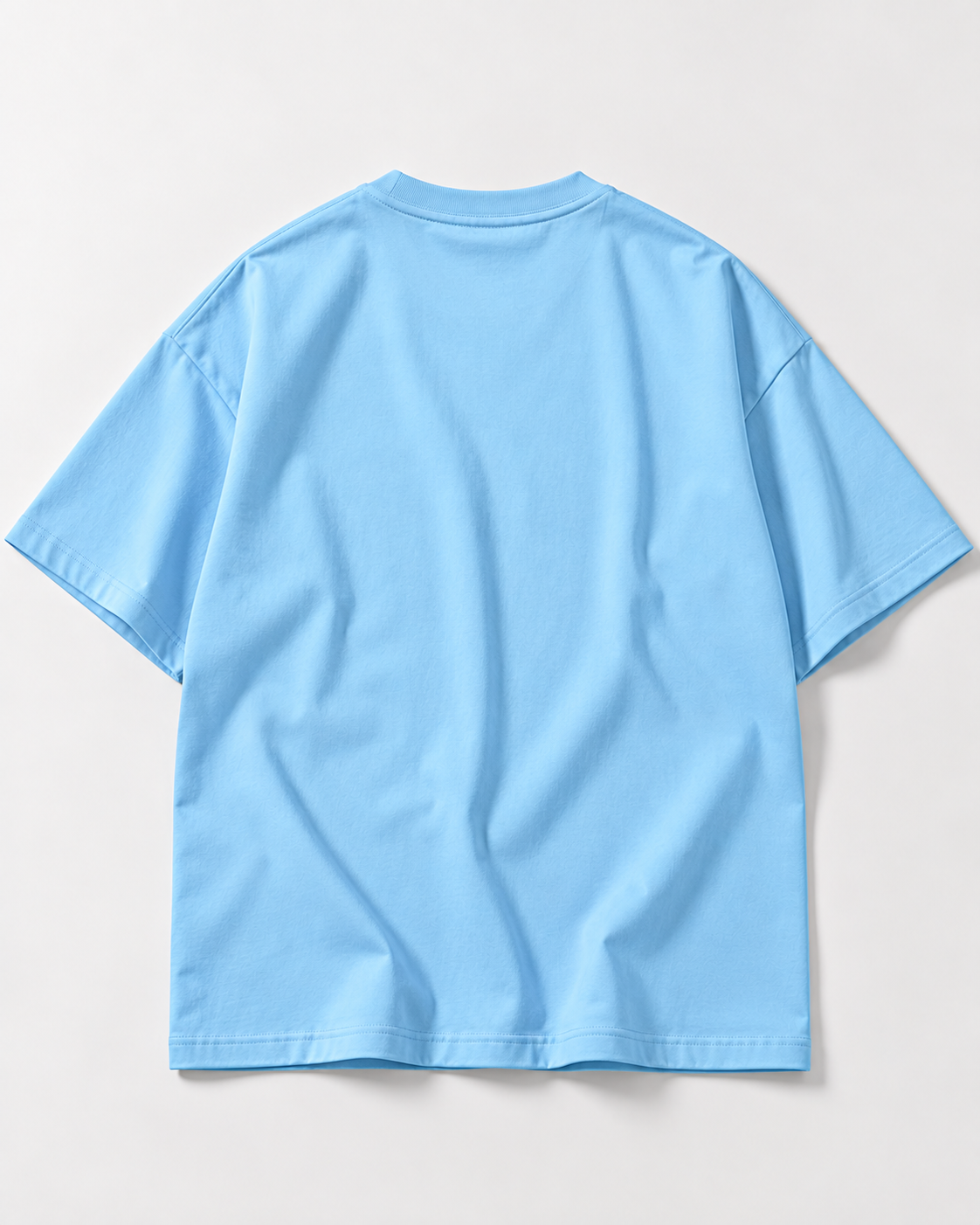 Essentials Baby Blue Unisex Oversized Tee