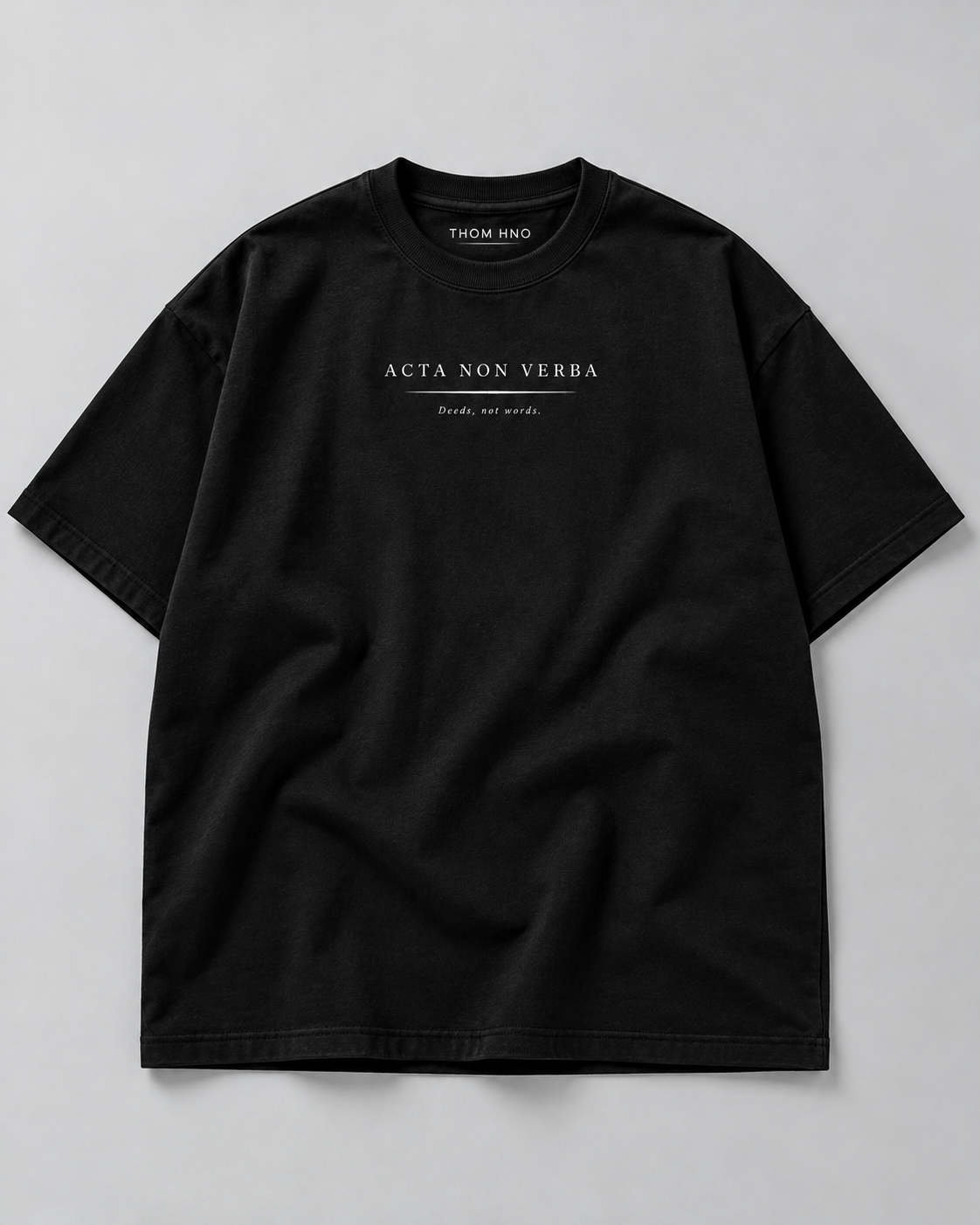 Acta Non Verba Oversized Tee