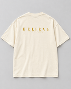 Believe in Your Becoming Unisex Oversized Tee