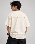 Believe in Your Becoming Unisex Oversized Tee
