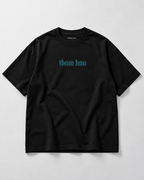 Essentials 1813 Club Black Unisex Oversized Tee