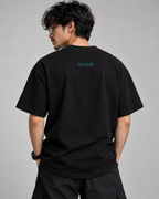Essentials 1813 Club Black Unisex Oversized Tee