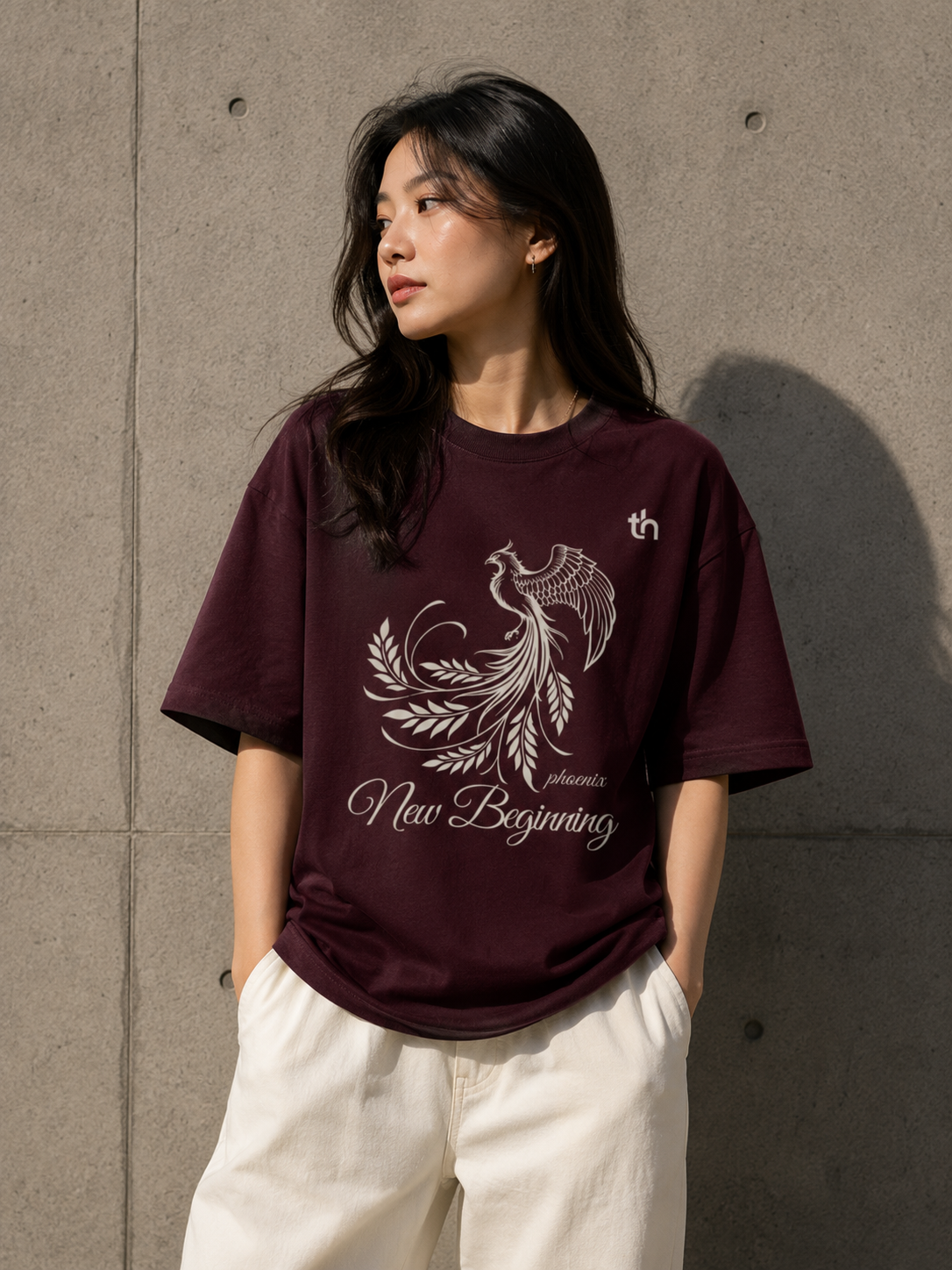 New Beginning Unisex Oversized T-shirt