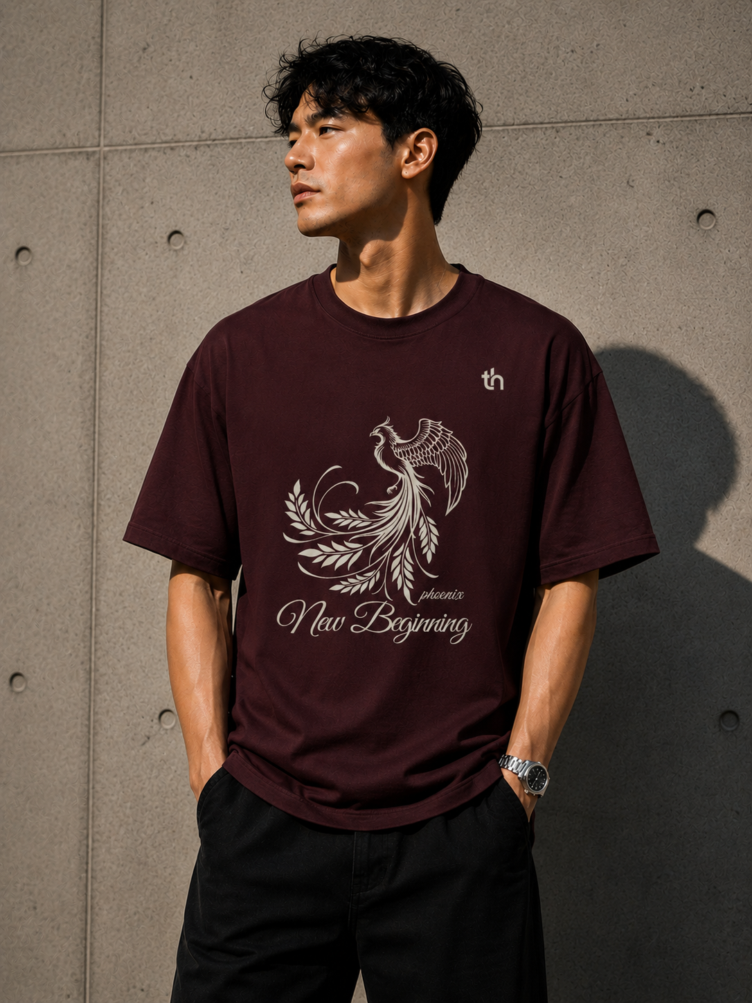 New Beginning Unisex Oversized T-shirt
